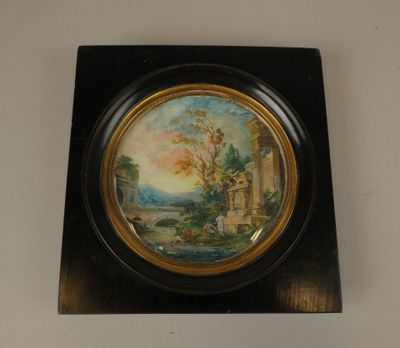 une photo d'une photo d'un tableau sur le mur