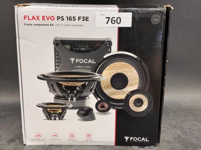 Coffret contenant le système d'enceintes à 5 voies Focal FX Evo PS655