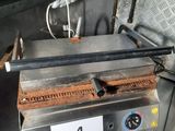 a machine that is sitting on a table with a number 4 on it