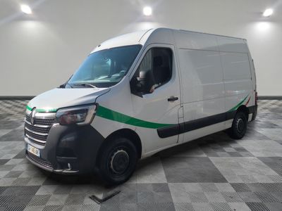 a picture of a white van parked in a garage