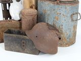 many different items that are sitting on a white surface