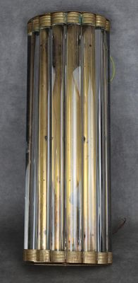 Dans le gout de Henri PETITOT Applique en demi lune, en bagu… - Photo 1