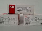 three boxes of abr products are stacked on top of each other