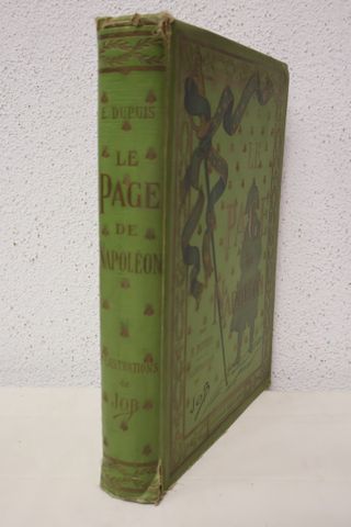 JOB : Le page de Napoléon . In 4° , cartonnage défraichi .