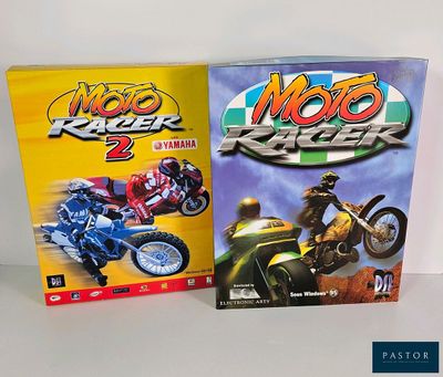 two video games that are on the table