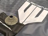 a bike bag with a bike and gear on it