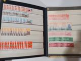 a picture of a book with a lot of stamps on it