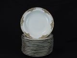 a lot of plates stacked on top of each other