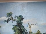 a picture of a painting on the wall of a room
