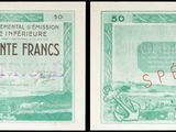 deux photos d'un billet de banque vert sur lequel figure le portrait d'une femme
