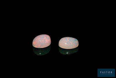 two oplites in the dark with a black background