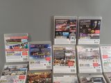 a lot of video games on display on the table