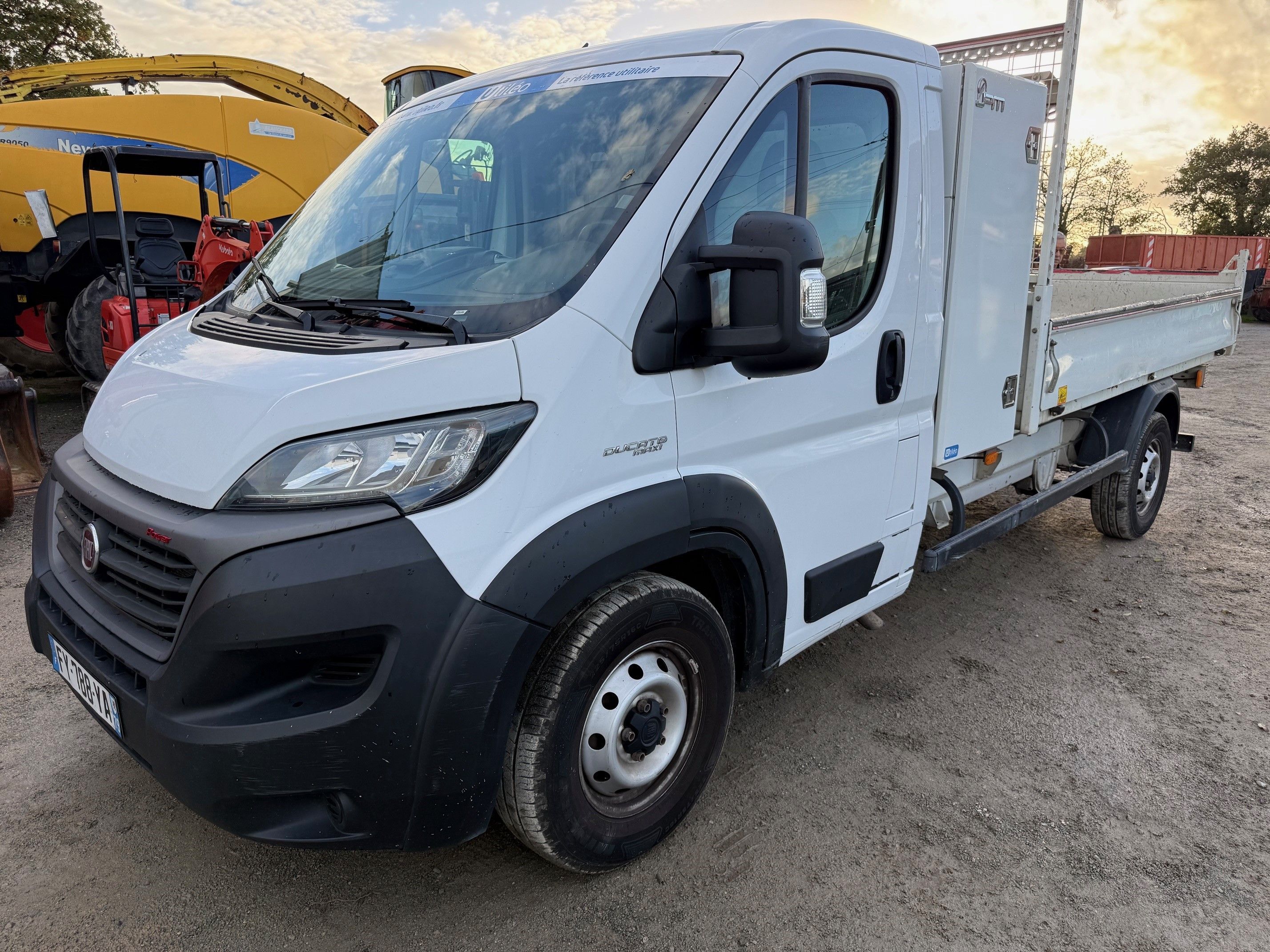 SUR LJ : CTTE FIAT DUCATO 2.3/160 monobenne/coffre