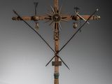 an image of a cross with a bunch of crosses on top of it