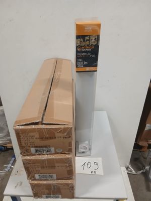 Lot de 12 réglettes LED marque Easylight 10W, lumière blanc …