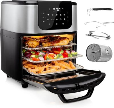 Princess Mini-four et friteuse Deluxe - 11 L - 1800 W - Ã‰cr…