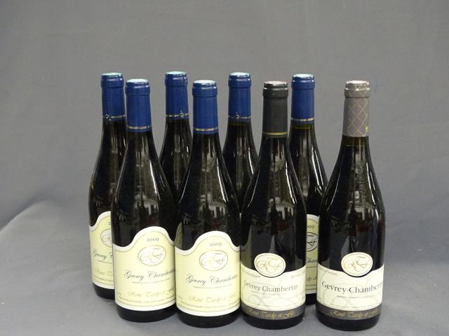 GEVREY CHAMBERTIN, René TARDY et FILS, 6 bouteilles de 2009, 1 de...