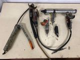 a lot of tools that are sitting on a table