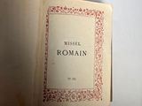 a book with a picture of a roman text on it