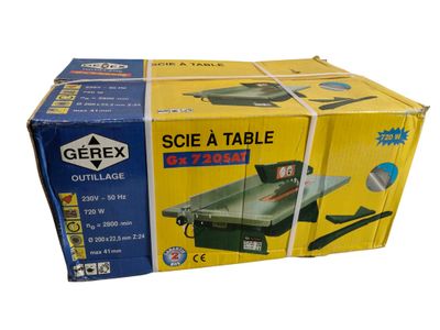 Scie sur table GÉREX GX 720SAT - Neuf - TVA Récupérable - Photo 1