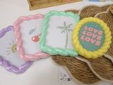 a basket with a bunch of different items on it