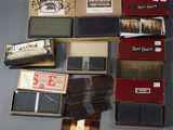 many different types of cigarettes in boxes on the table