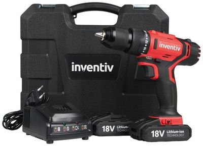 Kit de perceuse à percussion sans fil Inventitiv 18 V
