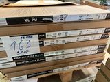 several boxes of electronic equipment are stacked on top of each other