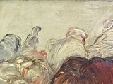 a picture of a painting of a group of people