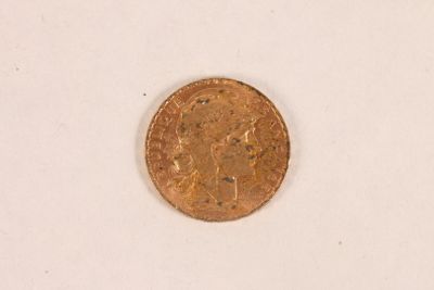 PAS D'ENCHERES LIVE - FRAIS 5% HT. Pièce de 20 Francs or Coq de 1908.  - Photo 1