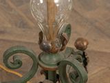 a light that is sitting on top of a table