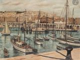de nombreux bateaux amarrés dans l'eau