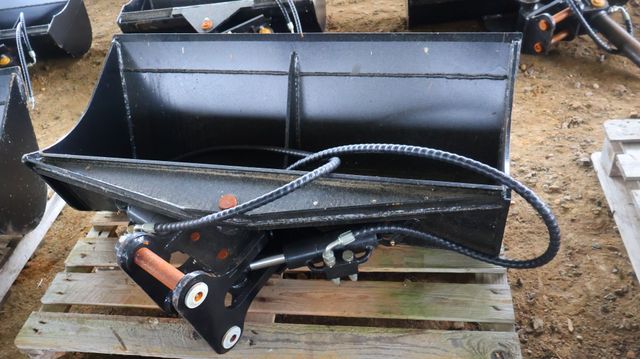 Godet inclinable hydraulique L1200mm pour mini-pelle 2,5t-3,5t, a...