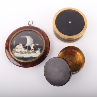 three different types of items are displayed on a white surface