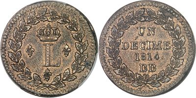 a close up of a coin with a crown on it