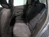 the back seats of a car with a seat belt in a car