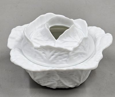 106 / CHB2 / Photophore en biscuit de porcelaine de Lim…