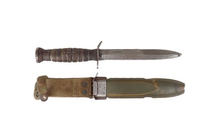 an image of a knife and a sheath on a white background
