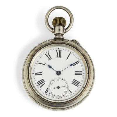 an old pocket watch with roman numerals and roman numerals on the face