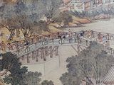 a picture of a painting on the wall of a building
