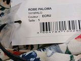 a label on a dress that says robe paloma
